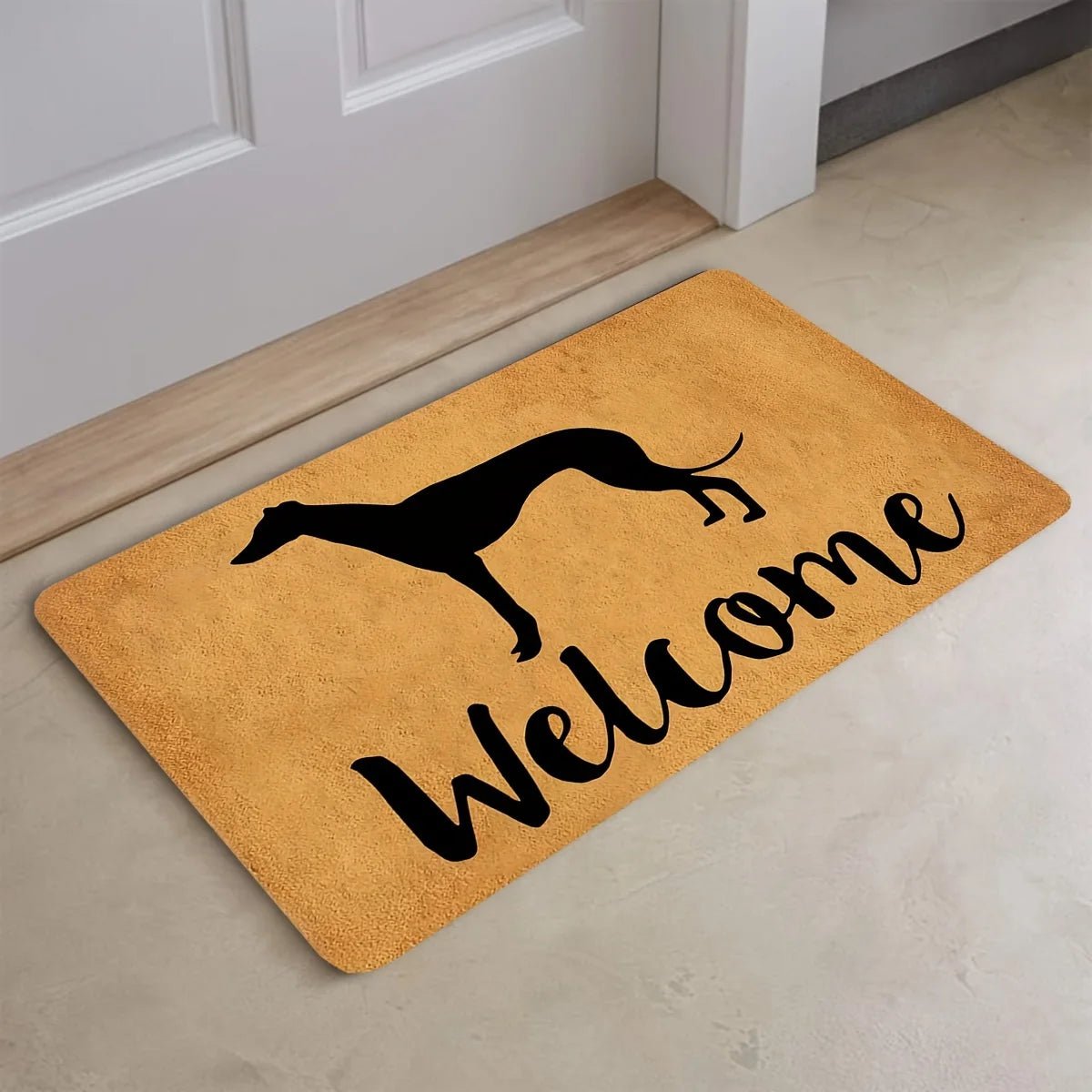 Whippet ovimatto - Tervetuloa - matto Sisä - ja Ulkokäyttöön - whippetboys