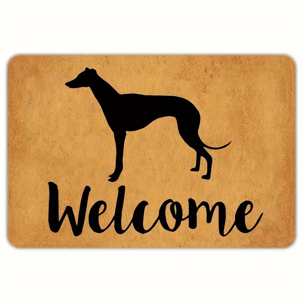 Whippet ovimatto - Tervetuloa - matto Sisä - ja Ulkokäyttöön - whippetboys