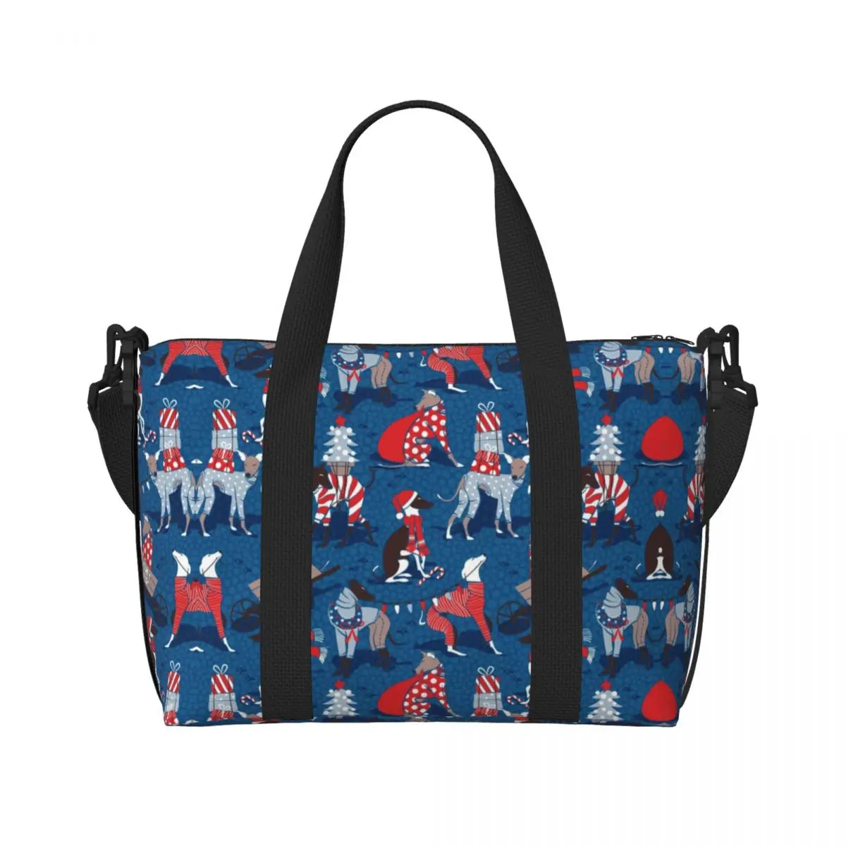 Whippet Kangaskassi - Tilava Tote Bag