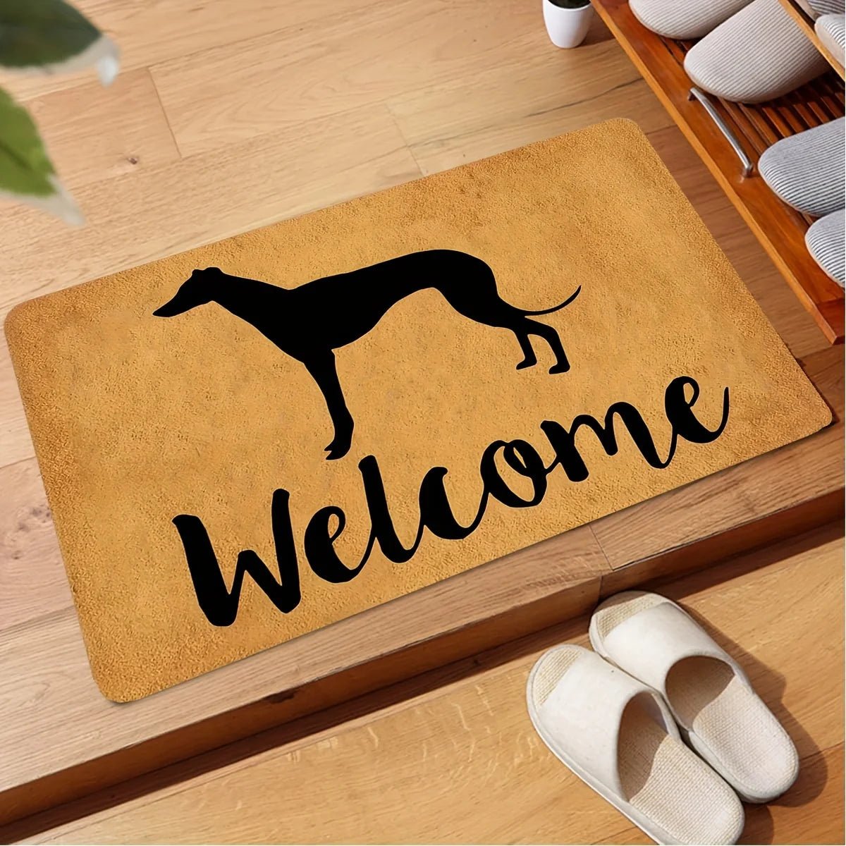 Whippet ovimatto - Tervetuloa - matto Sisä - ja Ulkokäyttöön - whippetboys