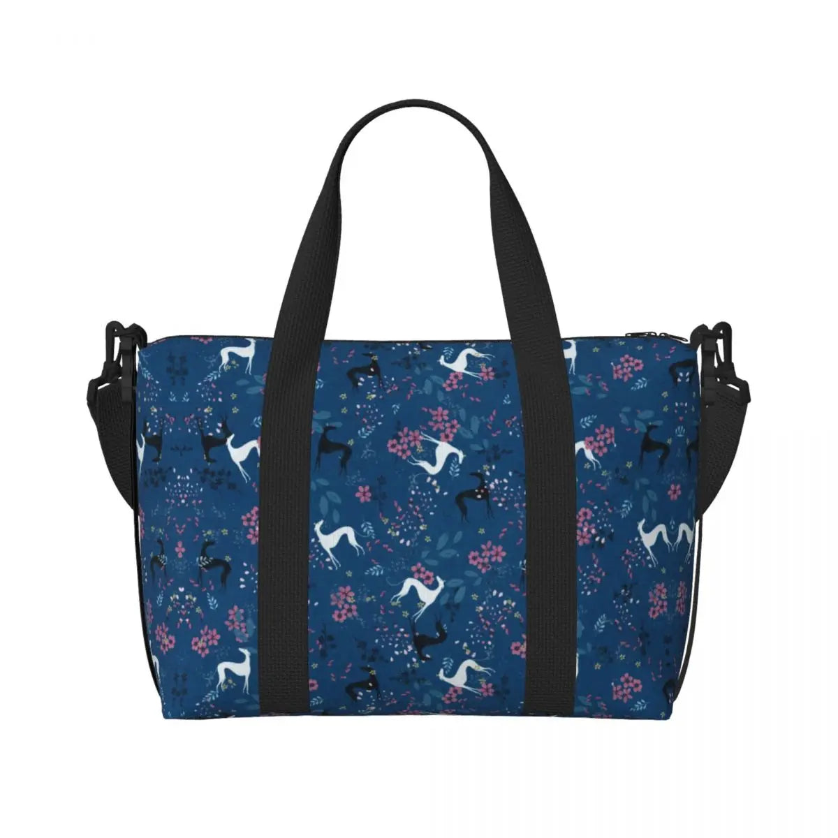 Whippet Kangaskassi - Tilava Tote Bag