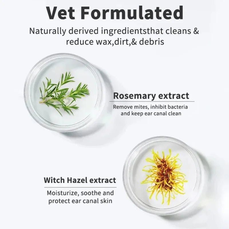 Koiran Korvanpuhdistuspyyhkeet - Kertakäyttöiset Sormipäälliset Lemmikin Korvien Hoitoon - whippetboys