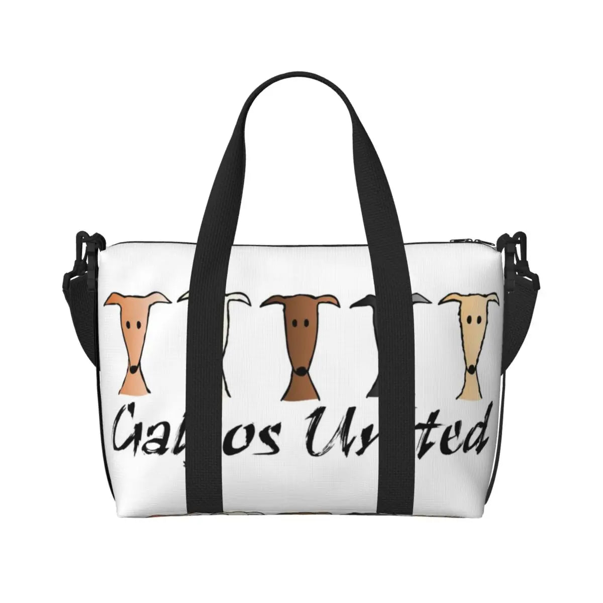 Whippet Kangaskassi - Tilava Tote Bag